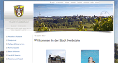 Desktop Screenshot of herbstein.de